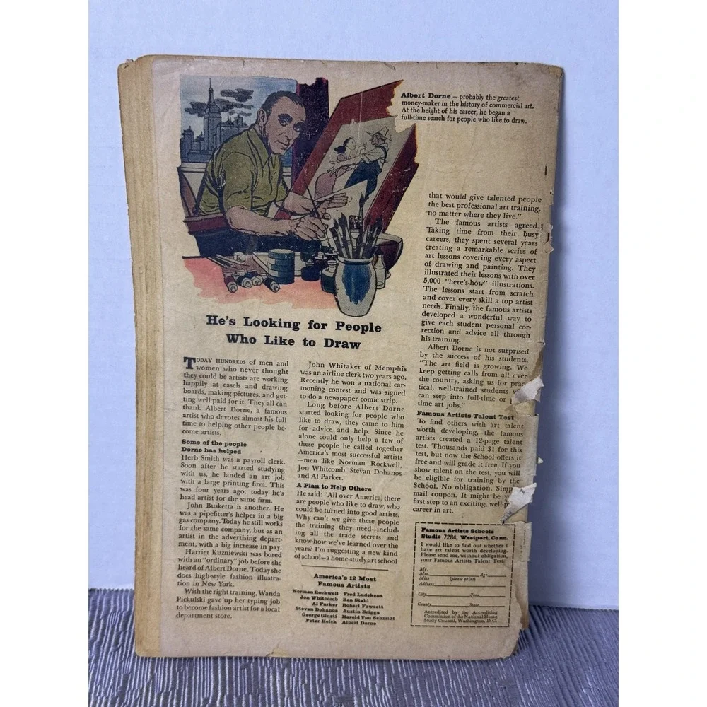 Vintage 1964 Marvel Strange Tales #123 Comic Book Human Torch Loki Silver Age